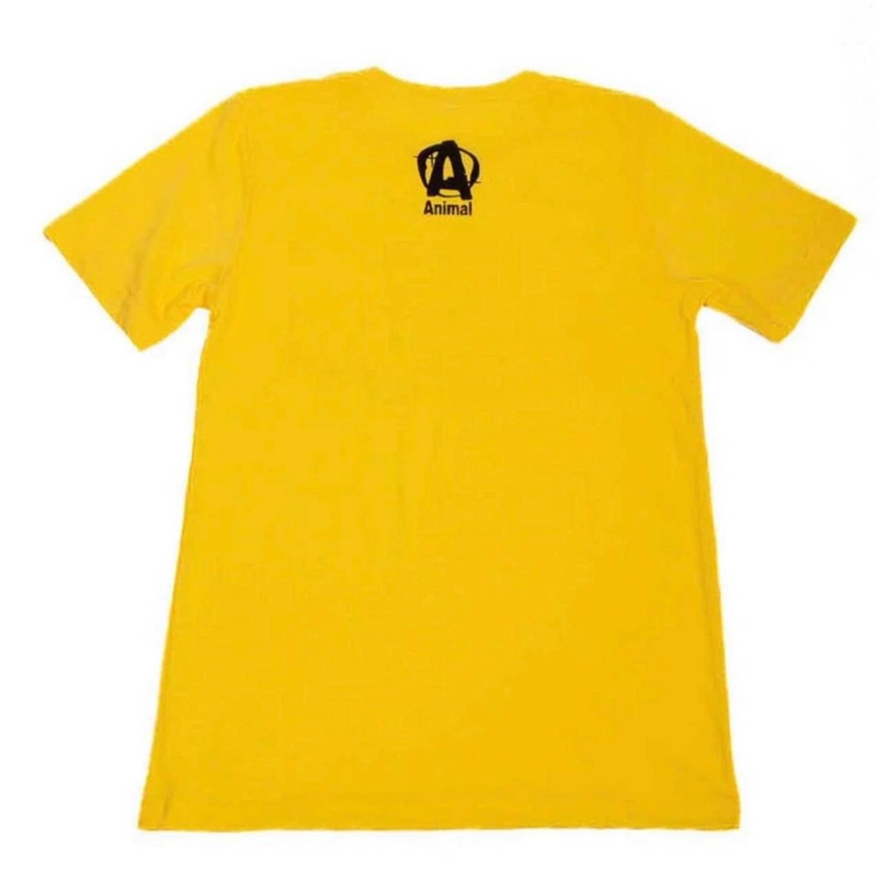 ANIMAL 'PAK' ICONIC YELLOW TEE (L) - Picture 5 of 5